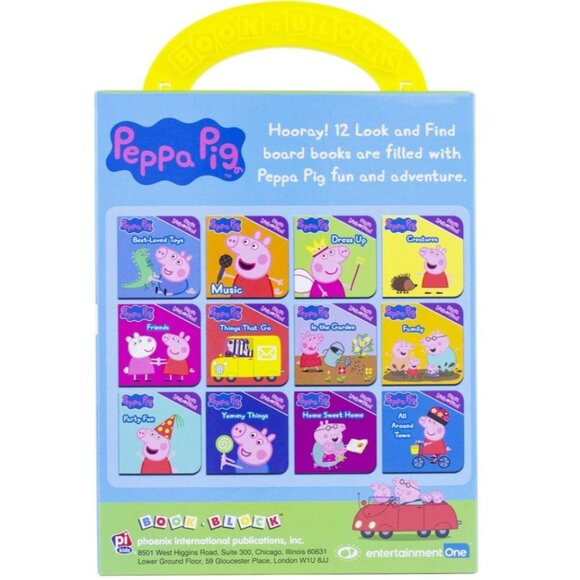 Peppa Pig 12-Book Set Boxed Collection For Kids - Picture 3 of 3